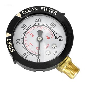 Pentair Pac Fab Pressure Gauge Lower