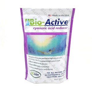 Bio-Active 8oz Cyanuric Acid Stabilizer Conditioner Reducer Up to 25K