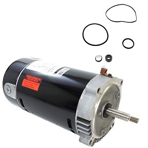 Puri Tech Replacement Motor Kit fo Hayward Super II 1.5HP SP3015EEAZ A.O. Smith Century ST1152 with GO-KIT-2