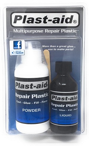 Plast-aid Multipurpose Repair Plastic - 6oz Kit Pool and Spa Repair