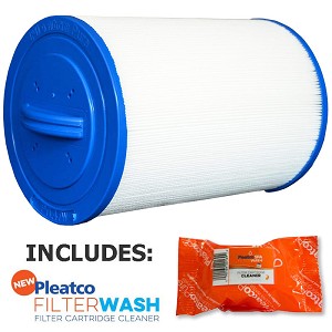 Pleatco Cartridge Filter PTL47W-P 47 sq ft Top Load Aber Hot Tubs Advanced LA Spas w/ 1x Filter Wash