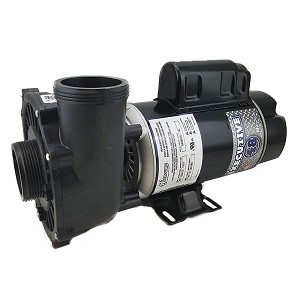 Waterway Plastics 3420610-1A 1.5 hp 115V 2-Speed 2" x 2" 48 Frame Executive Spa Pump - Side Discharge