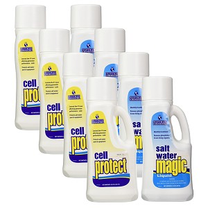 Natural Chemistry Salt Water Magic Monthly Kit 2x1L 4 Pack
