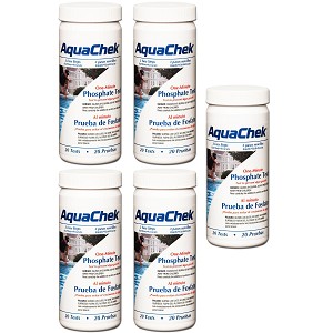 AquaChek 561141A-5 Salt Water Test Strips for Swimming Pools - 5 Pack