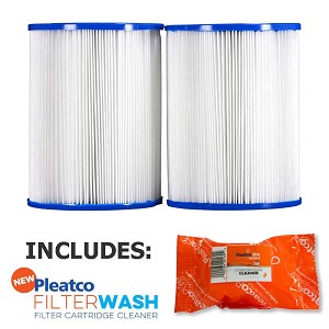 Pleatco Cartridge Filter PRB25SF-PAIR Dynamic Series Model DSF DFML-25C 817-5010 17-2464 R173433 w/ 1x Filter Wash