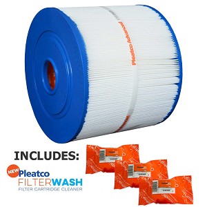 Pleatco Cartridge Filter PVT50W Vita Spa Filtration Filter w/ 3x Filter Washes