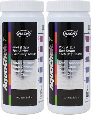 AquaChek Silver 7-Way Test Strips 2 Pack 100ct 551236 - 2 Pack