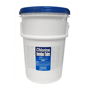 50lb Bucket 3" Stabilized Chlorine Tablets (Wrapped)