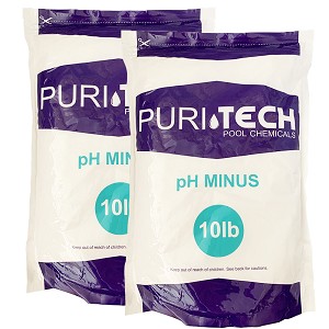 Puri Tech pH Minus Pool and Spa pH Decreaser - 20lb