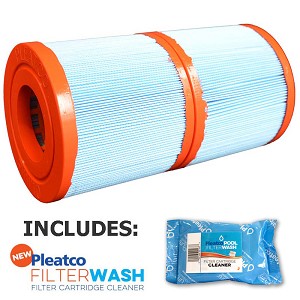 Pleatco Cartridge Filter PWW10-JH-PAIR Waterway Skim Filter10 817-0010 10146949 25249 378900 (Antimicrobial) w/ 1x Filter Wash