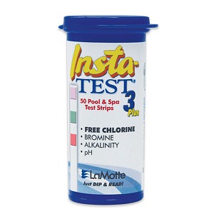 LaMotte Insta-TEST 3 Plus Pool Hot Tub Test Strips (Order SKU 2976-100-PT) 2976 