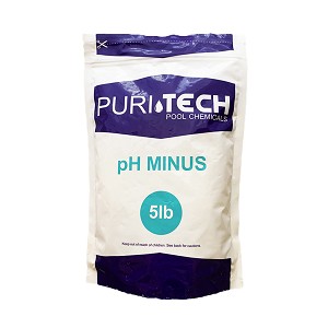 Puri Tech pH Minus Pool and Spa pH Decreaser - 5lb