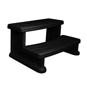 Cover Valet Spa Side Step Black