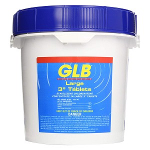 GLB Large 3in Chlorine Tablets 8lb