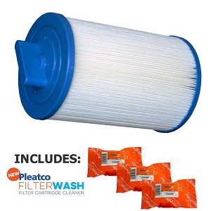 Pleatco Cartridge Filter PSANT20P3 Futura Spa (Strong Industries) w/ 3x Filter Washes