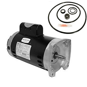 Puri Tech Replacement Motor Kit for Sta-Rite Max-E-Glas II 1.5HP P4E6F-152L, AO Smith Century SQ1152 with GO-KIT-38