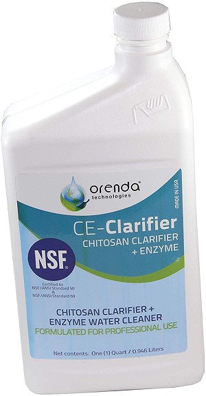 Orenda CE-Clarifier + Enzyme All-Natural Swimming Pool Chemical, Clarifier