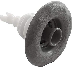 Waterway Large 5 Scallop Thread-In style  Poly Storm Directional jet insert in Grey. 4" in Diameter