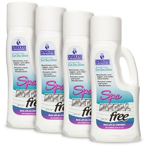 Natural Chemistry Spa Metalfree, 4 pack - 1 liter each