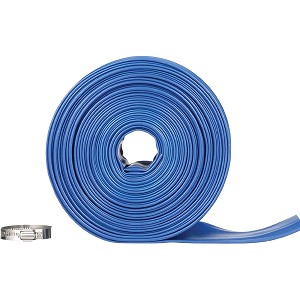 Blue Devil Backwash Hose 2" X 75' Long 22 Mil Clamp Swimming Pools B8256