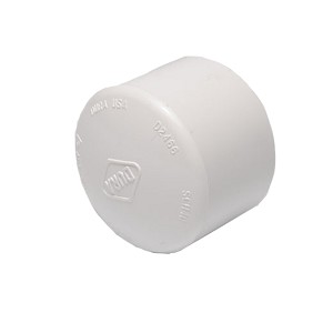 Puri Tech Schedule 40 PVC Fitting 2"" Cap Slip