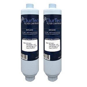 ClurTech Pre Filter - KDF Ionic Exchange + Granular Activated Charcoal FRX-YW003 - 2 pack