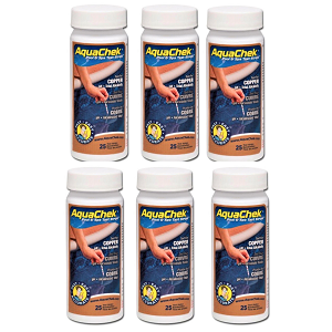 AquaChek Copper 3-IN-1 Test Strips 512232 6 Pack