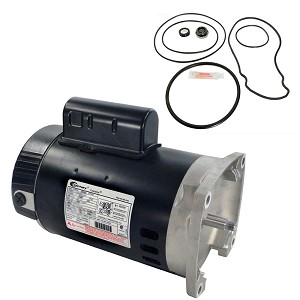 Puri Tech Replacement Motor Kit for Pentair Whisperflo 1HP WF-24, AO Smith B2853 with GO-KIT-32