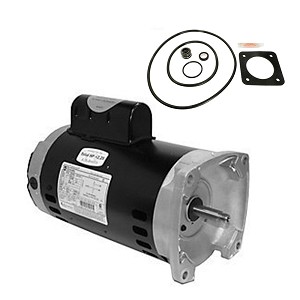 Puri Tech Replacement Motor Kit for Sta-Rite Dura-Glas 1.5HP P2R5F-126L, AO Smith Century  SQ1152 with GO-KIT-6