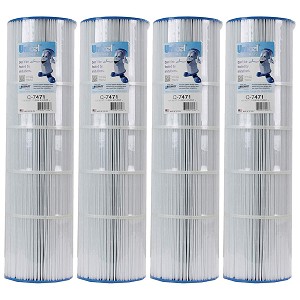 Unicel Replacement Filter Cartridge 105 Sq Ft PCC105 4 Pack C-7471-4