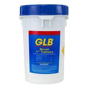 GLB Small 1in Chlorine Tablets 50lb