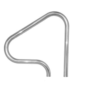 Inter-Fab G3D049-SINGLE Figure-4 Stainless Steel 304 Grab, Single Pool Hand Rail