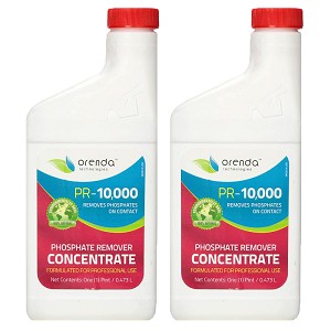  Orenda PR-10000 Phosphate Remover Concentrate Pool Spa Pint 2 Pk ORE-50-225-2