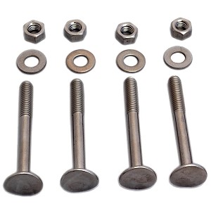 Inter-Fab 2 Tread Ladder Bolt Kit with Ladder Bumpers   BOL316-2T