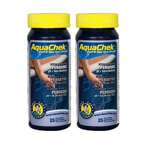 AquaChek 561161 Swimming Pool White Salt Titrators Test Kit Strips - 3 Pack