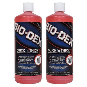 Bio-Dex Quick'n Thick Tile and Vinyl Liner Cleaner QT032 2 Pack