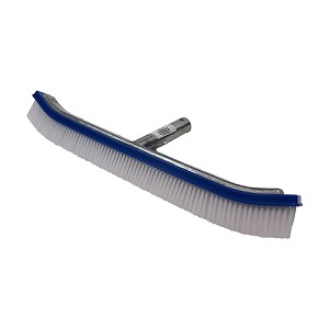 Puri Tech Premium 18" Curved Aluminum Back Brush with Nylon Bristles