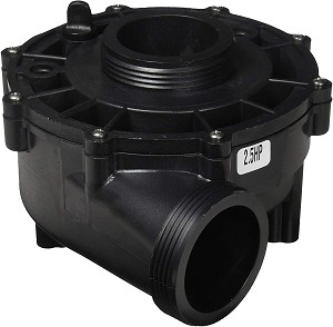 Waterway Plastics 310-2470 2.5 HP, 48Y Frame - 2 in. MBT EX2 Series In & Out Side Discharge Wet End Assembly