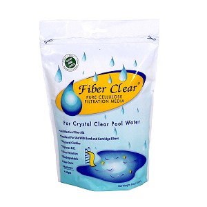 Fiber Clear 9oz Cellulose Media DE Alternative for Pool DE Filters 4009DC