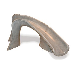 S.R. Smith Cyclone Right Curve Pool Slide, Sandstone