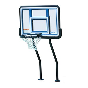 S.R. Smith S-BASK-44 Swim N Dunk Complete Salt Friendly Basketball Game with in-Deck Anchors,4-Box