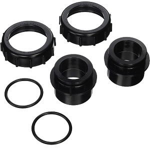 Pentair Union Adaptor Kit, For Quad. FNS Plus, Clean & Clear Plus Filters, 2 Inch x 2.5 Inch