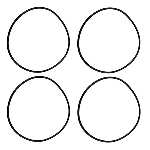 4 Pack- Puri Tech O-Rings- Hayward CX900F Sta-Rite U9-228 & Others