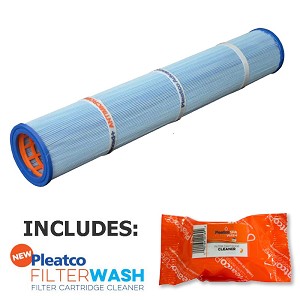 Pleatco Cartridge Filter PRB8.5 Pentair Rainbow Chloro Emerald Spas Viking Spas 17-0052 (Antimicrobial) w/ 1x Filter Wash