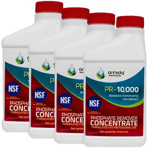 Orenda PR-10000 Phosphate Remover Concentrate Pools Spas 8oz 4 Pk ORE-50-145-4