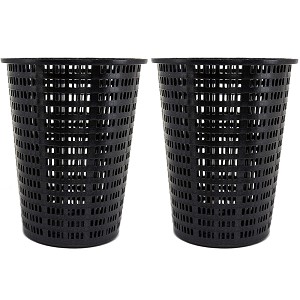 Hayward Leaf Canister Basket- Black 2 Pack