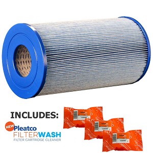 Pleatco Cartridge Filter PRB35-IN-M Dynamic Series IV - DFM DFML Waterway 35 In-Line (Antimicrobial)  03FIL1300 17-2482 25393 303557 817-3501 R173431 (Antimicrobial)  w/ 6x Filter Washes
