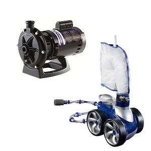 Polaris 3900 Sport Pressure Pool Cleaner w/ Booster Pump 3/4HP