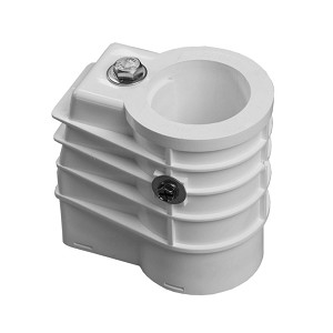 SAFTRON 1.9" Pool Ladder and Handrail Anchor Socket- White