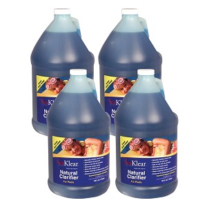 SeaKlear Natural Clarifier for Pools 1 Gallon 4 Pack